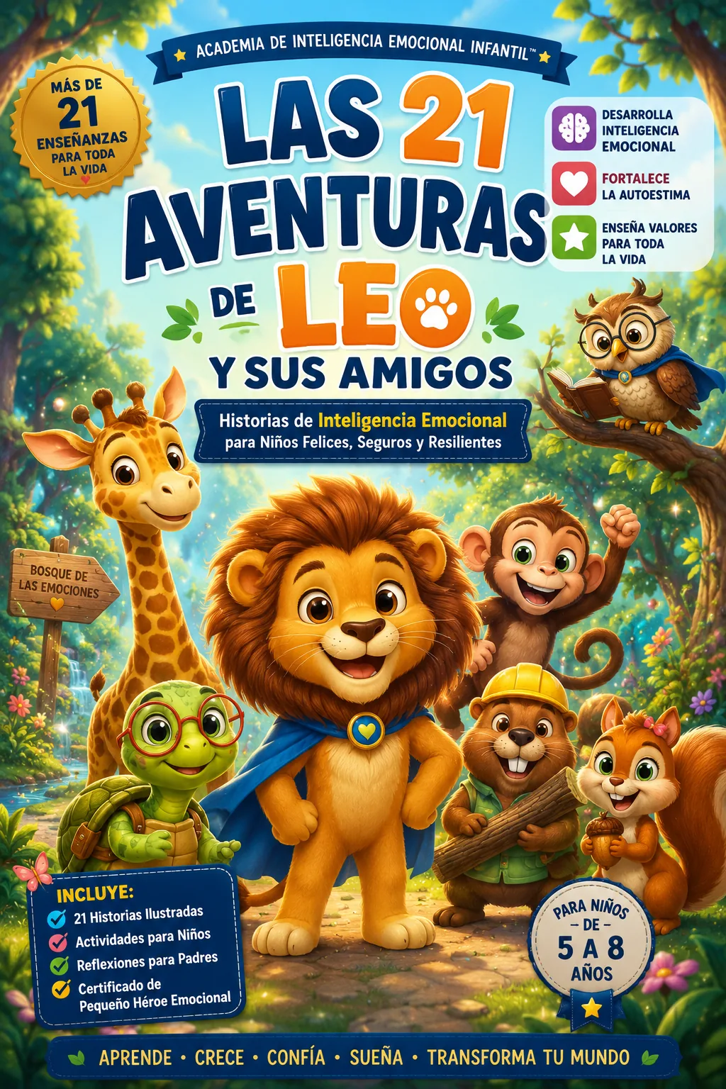 Las 21 Aventuras de Leo y Sus Amigos